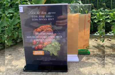 Menu Mica Nhà Hàng Menu Mica Nhà Hàng